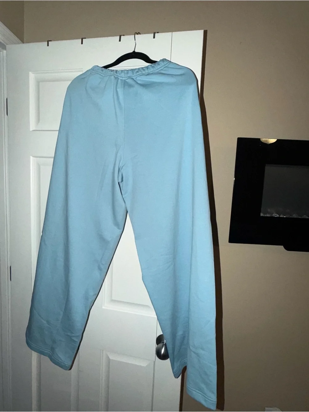 Lululemon French Terry Mid-Rise Wide-Leg Pant Seafoam XS New